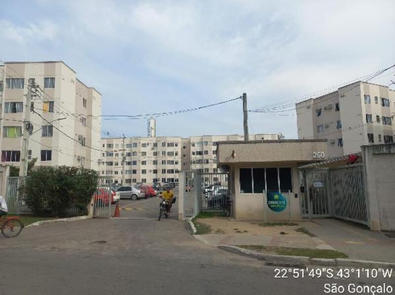 Apartamento 2 dorms, 58,11m² em São Gonçalo/RJ - Cond Quista Maria Paula