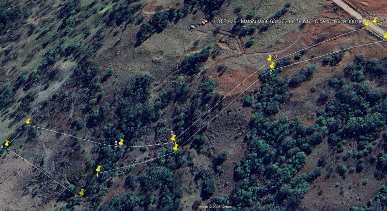 Terreno com 20.078m² em Lagoa Formosa/MG