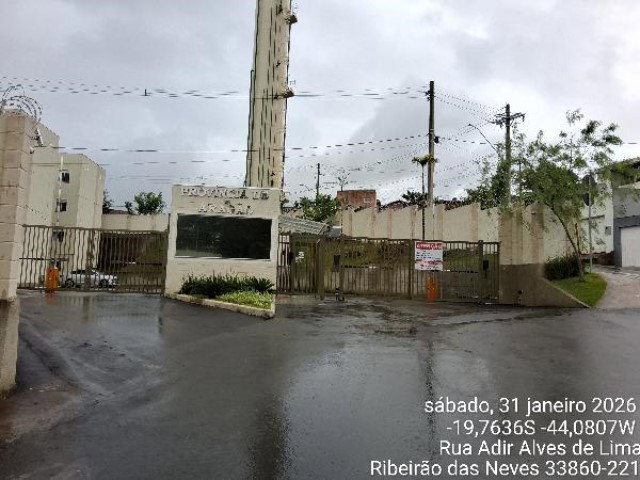 Apartamento com 2 quartos, 1 vaga, 53,51m² em Ribeirão das Neves