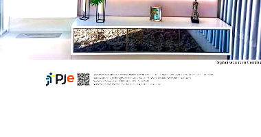 Painel de Sala com Lareira Integrada em Ótimo Estado