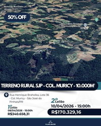 Terreno Rural com 10.000m² e duas construções
