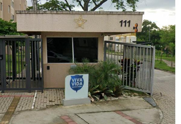 Apartamento 2 quartos, 41m², garagem, Santa Cruz/RJ