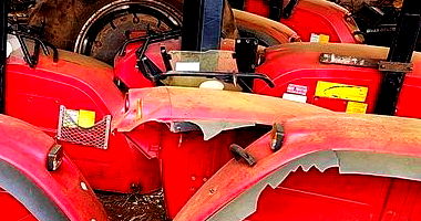 Estruturas de Segurança (Toldos) para Trator Massey Ferguson