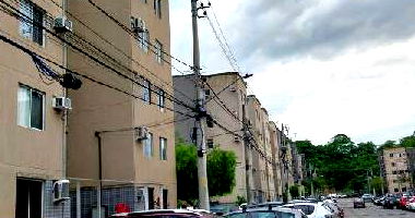 Apartamento 2 quartos, 45m², com área de serviço e cozinha