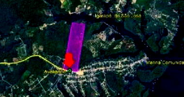 Terreno amplo com 202.560m² em Manaus - Sitio Denise