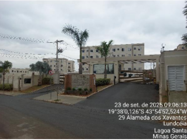 Apartamento com 2 quartos em Lagoa Santa/MG