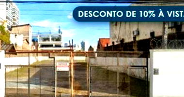 Terreno desocupado com 1.536 m², ideal para investimento comercial