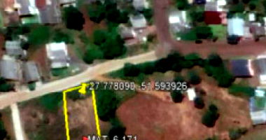 Terreno urbano desocupado com 918,16m² em São José do Ouro