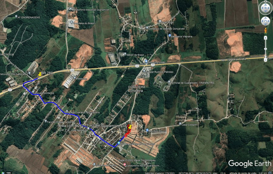 Ótimo Terreno com 6.262,77m² para Incorporações