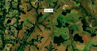 Terreno rural com benfeitorias em Jataí - 34ha de área
