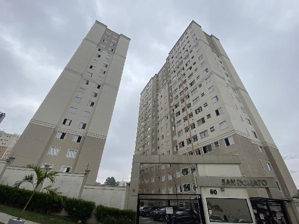 Apartamento 2 quartos, 1 banheiro, 43m² privativos, 2 cozinhas