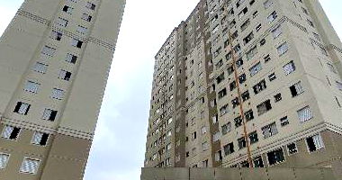 Apartamento 2 quartos, 1 banheiro, 43m² privativos, 2 cozinhas