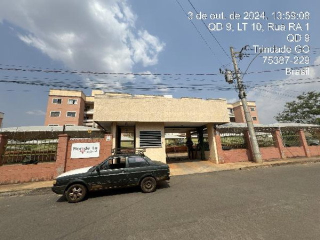 Apartamento com 2 quartos em Trindade/GO