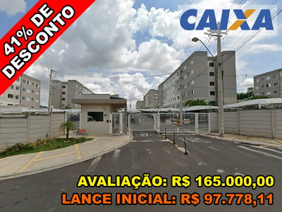 Apartamento com 2 Quartos e Vaga de Garagem em Hortolândia