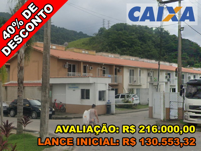 Casa com 2 quartos em Mage/RJ