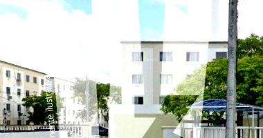 Apartamento moderno com 2 quartos e 60,5 m² de área total