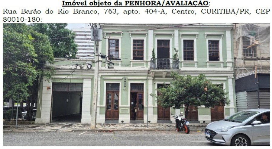 Apartamento com 27m² no Centro de Curitiba