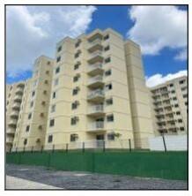 Apartamento 2 quartos, 1 banheiro, varanda, 56.38m² privativos