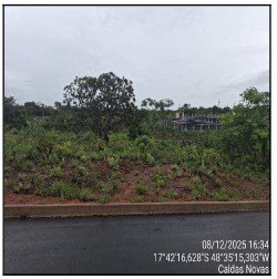 Terreno de 1000m² em Caldas Novas com potencial construtivo