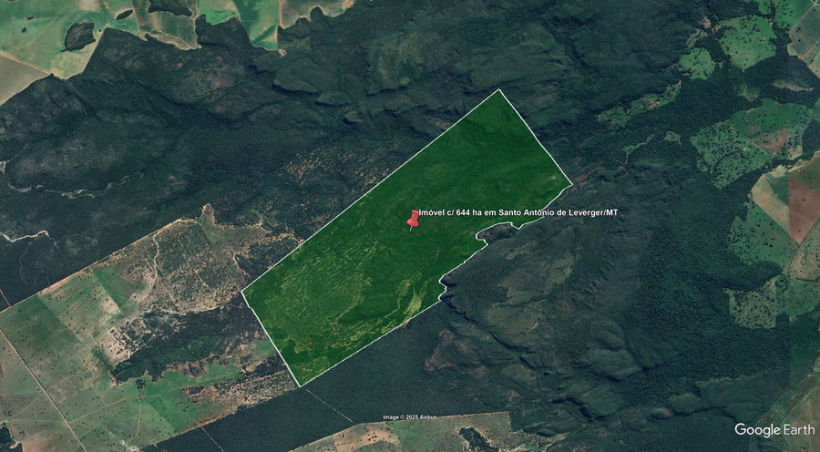 Imóvel Rural com 644 hectares em Santo Antônio de Leverger/MT