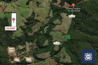 Terreno rural de 145.310 m² com área produtiva e vegetação nativa