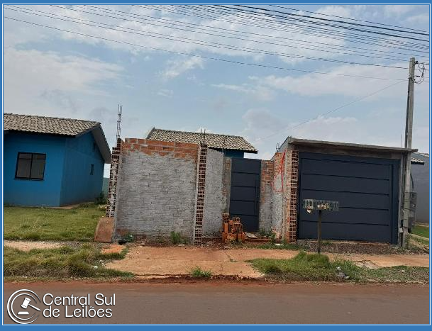 Casa em Apucarana com 42,37m² de área total