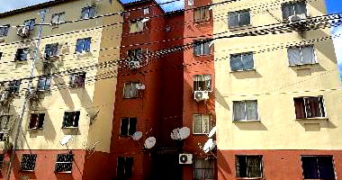 Apartamento 2 quartos com 47,44 m², sala, cozinha e WC