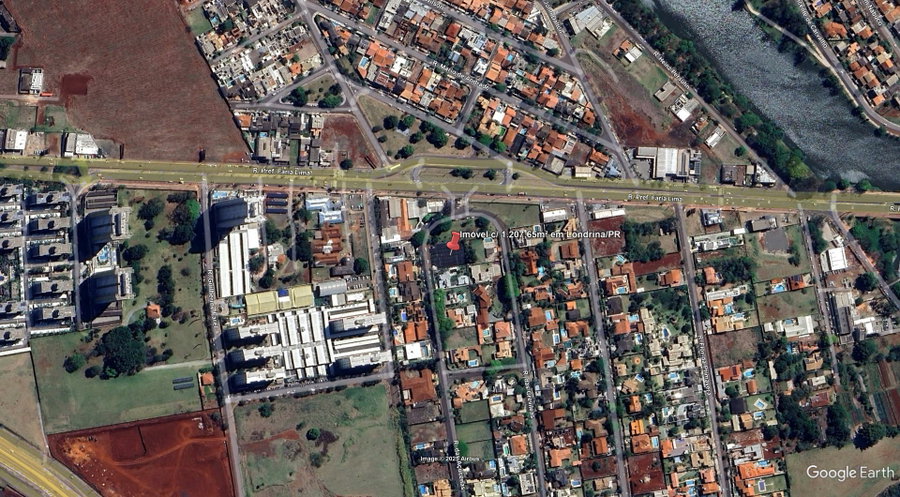 Terreno com 1.207,65m² no Bairro Colina Verde em Londrina/PR