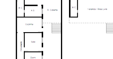 Casa Residencial em Osasco com 3 Quartos e 2 Banheiros