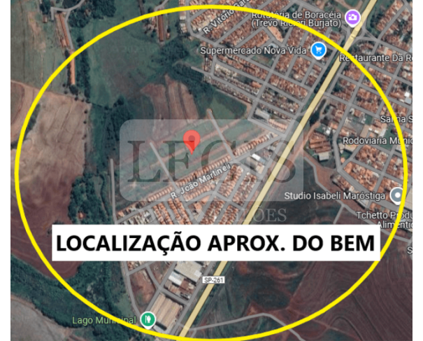 Terreno Urbano com 213,48m² em Boracéia/SP