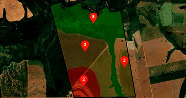 Fazenda Maria Joana com 475,39 ha em Francisco Alves/PR