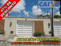 Casa com 3 quartos, 88,58m² de área total em Itaitinga/CE
