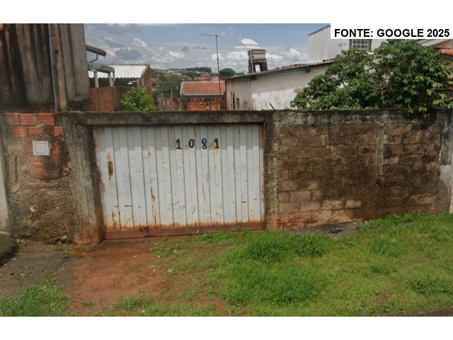 Casa em Franca/SP com 40,25m² construída e 160m² de terreno