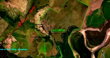 Fração de Campo Rural com Aramados em Itaqui/RS