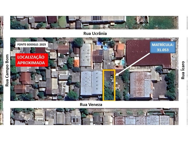 Terreno com 372m² em Novo Hamburgo/RS