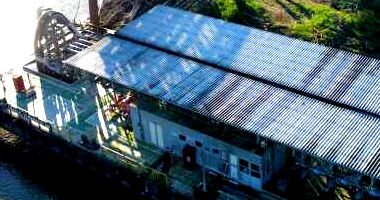 Estrutura Naval com 40m de comprimento e 14m de largura