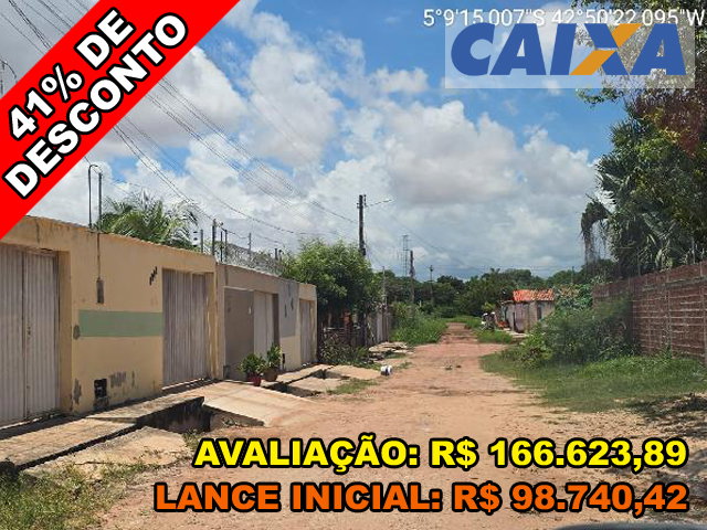 Casa com 3 Quartos e Varanda em Timon/MA