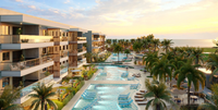 Apartamento Beach Class Porto das Dunas em Construção