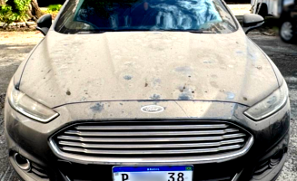 Ford Fusion GTDI B 2015/2016 Cinza