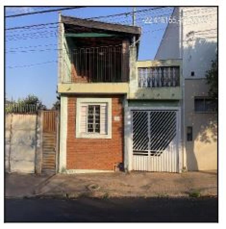 Casa em Rio Claro/SP com 66m² de área construída