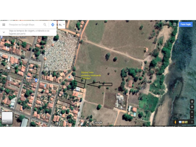 Dois terrenos com 1350m² em Miracema do Tocantins