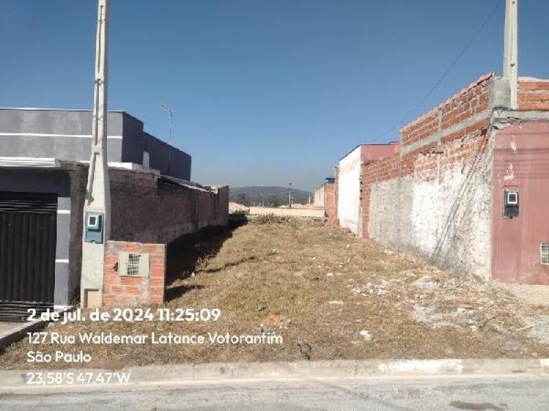 Terreno em Votorantim/SP com 140m²