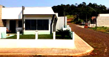 Casa com 136m² de área construída em Nova Prata do Iguaçu/PR