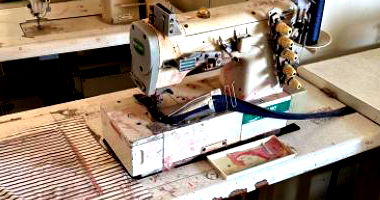 Máquina cobertura refiladeira Kansai modelo RX 980 3A LRTUTC