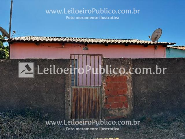 Casa aconchegante com 2 quartos e 56,24m² construída