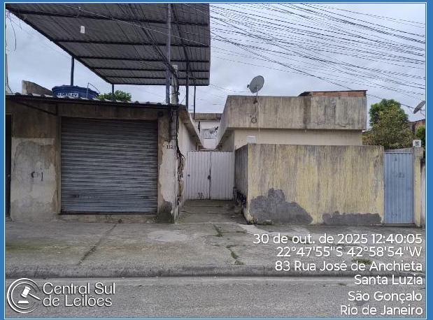 Casa em São Gonçalo/RJ com 35,73m² de área total