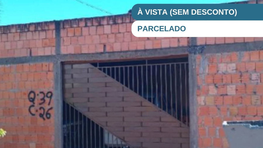 Casa ocupada com 101,22 m² e 200 m² de terreno