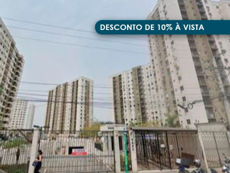 Apartamento com 1 vaga em Del Castilho, Rio de Janeiro