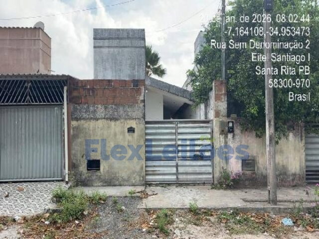 Casa com 2 Quartos, 2 Banheiros, 53,75m² e 1 Vaga