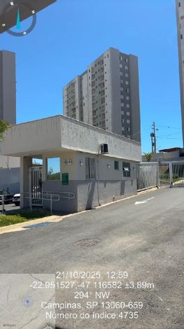 Apartamento 44,33m² em Campinas/SP com 1 quarto